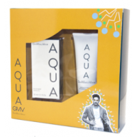 Gian Marco Venturi Aqua Подарочный набор (туалетная вода 30 мл + шампунь-гель 100 мл)