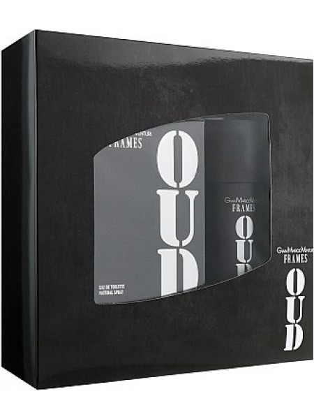Gian Marco Venturi Frames Oud Подарочный набор (туалетная вода 100 мл + дезодорант спрей 150 мл) Gian Marco Venturi Frames Oud Подарочный набор (туалетная вода 100 мл + дезодорант спрей 150 мл)