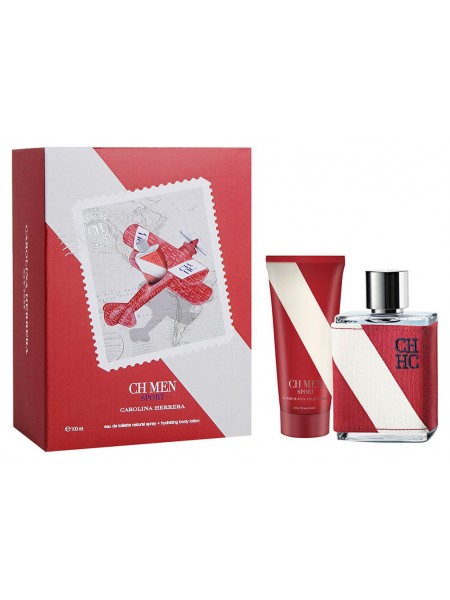 Carolina Herrera CH Men Sport Подарочный набор (туалетная вода 50 мл + гель для душа 100 мл)