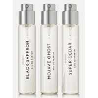 Byredo Travel Set Подарочный набор (Mojave Ghost 12 мл + Super Cedar 12 мл + Saffron 12 мл)