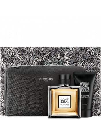 Guerlain L'Homme Ideal Подарочный набор (туалетная вода 100 мл + гель для душа 75 мл + косметичка)