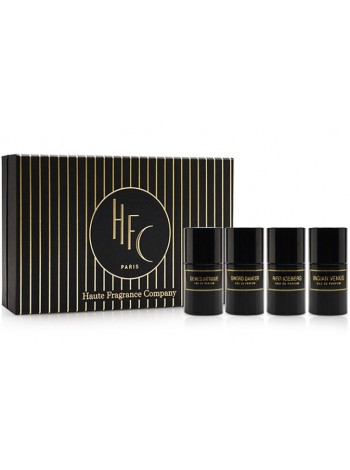 Haute Fragrance Company Travel Set Подарочный набор (Devil's Intrigue 15мл + Indian Venus 15мл + Sword Dancer 15мл + Red Iceberg 15мл)