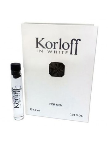Korloff Paris In White Intense пробник 1.2 мл