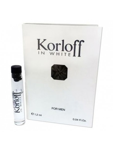 Korloff Paris In White Intense пробник 1.2 мл