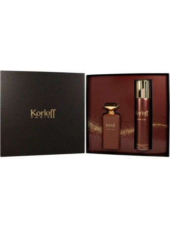 Korloff Paris Royal Oud Подарочный набор (парфюмированная вода 88 мл + гель для душа 150 мл)