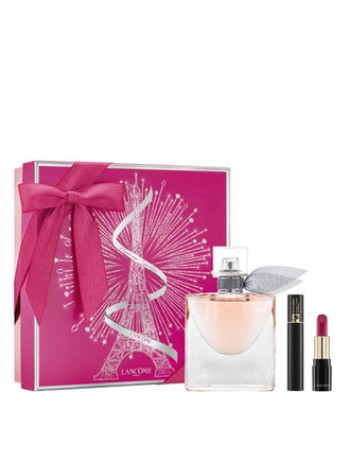 Lancome La Vie Est Belle Подарочный набор (парфюмированная вода 50 мл + тушь для ресниц 2 мл + помада для губ 1.6 г)