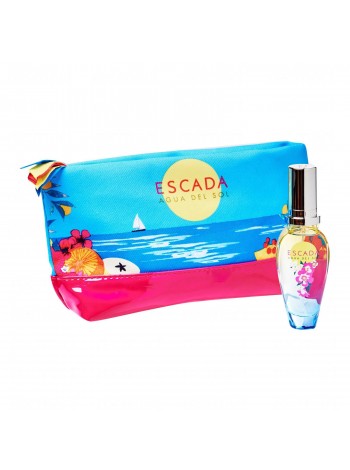 Escada Agua del Sol Подарочный набор (туалетная вода 30 мл + косметичка)