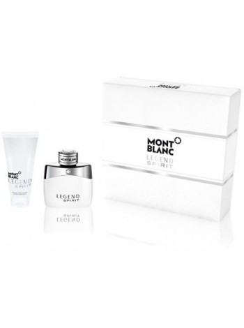 Montblanc Legend Spirit Подарочный набор (миниатюра 7.5 мл + бальзам после бритья 50 мл)