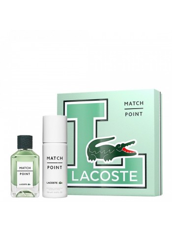 Lacoste Match Point Подарочный набор (туалетная вода 100 мл + дезодорант-спрей 150 мл)