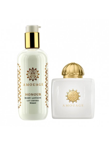 Amouage Honour for Woman Подарочный набор (парфюмированная вода 100 мл + лосьон для тела 300 мл)
