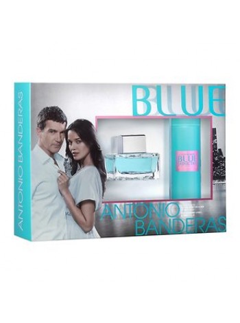 Antonio Banderas Blue Seduction for Women Подарочный набор (туалетная вода 50 мл + дезодорант-спрей 150 мл)