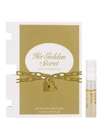 Antonio Banderas Her Golden Secret пробник 1.5 мл