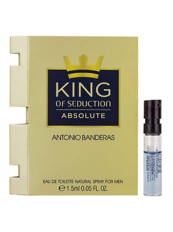 Antonio Banderas King of Seduction Absolute пробник 1.5 мл