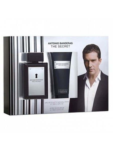 Antonio Banderas The Secret Подарочный набор (туалетная вода 100 мл + бальзам после бритья 100 мл)