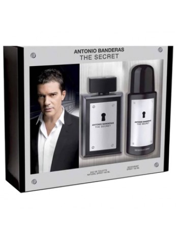 Antonio Banderas The Secret Подарочный набор (туалетная вода 100 мл + дезодорант-спрей 150 мл)