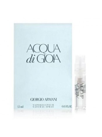 Armani Acqua di Gioia Eau de Toilette пробник 1.5 мл