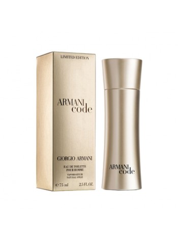 Armani Code Golden Edition туалетная вода 75 мл