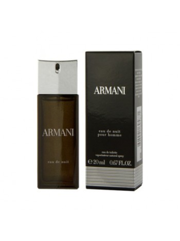 Armani Eau de Nuit Pour Homme туалетная вода 20 мл