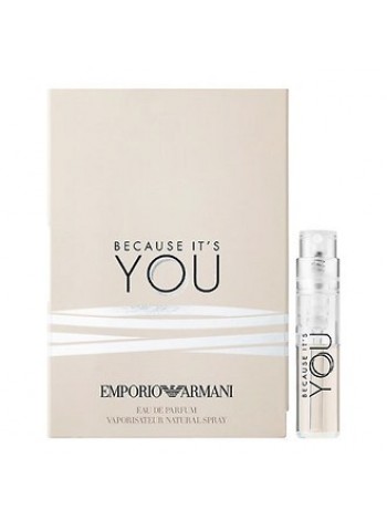 Armani Emporio Armani Because It’s You пробник 1.2 мл