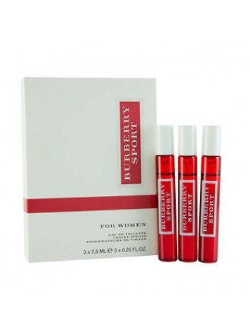 Burberry Sport for Women Подарочный набор (туалетная вода 3х7.5 мл)