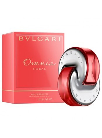 Bvlgari Omnia Coral Подарочный набор (туалетная вода 65 мл + лосьон для тела 75 мл + мыло 75 мл + сумка)