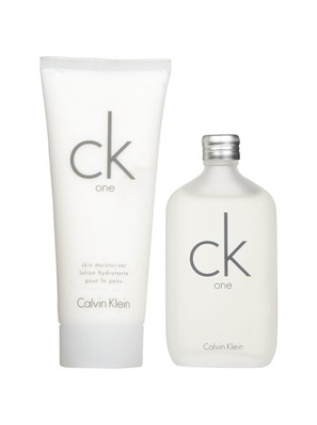 Calvin Klein CK One Подарочный набор (туалетная вода 200 мл + лосьон для тела 200 мл)