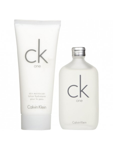 Calvin Klein CK One Подарочный набор (туалетная вода 200 мл + лосьон для тела 200 мл)