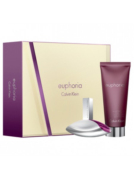 Calvin Klein Euphoria Подарочный набор (парфюмированная вода 100 мл + лосьон для тела 100 мл) Calvin Klein Euphoria Подарочный набор (парфюмированная вода 100 мл + лосьон для тела 100 мл)