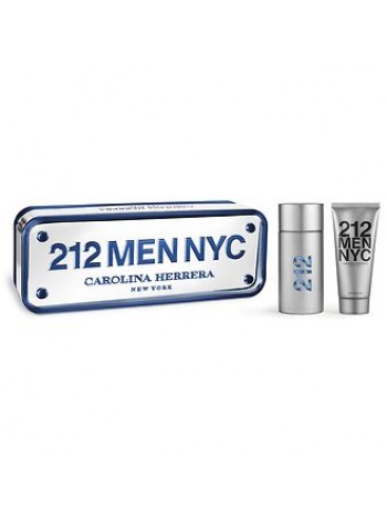 Carolina Herrera 212 Men Подарочный набор (туалетная вода 100 мл + лосьон после бритья 100 мл)