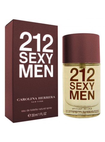 Carolina Herrera 212 Sexy Men туалетная вода 30 мл