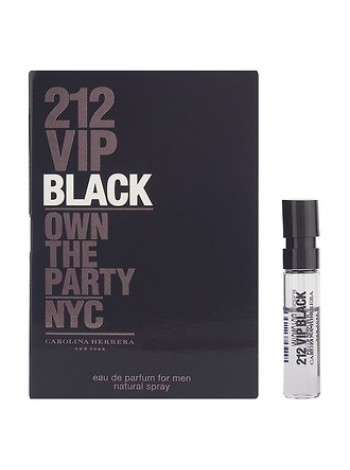 Carolina Herrera 212 VIP Black пробник 1.5 мл