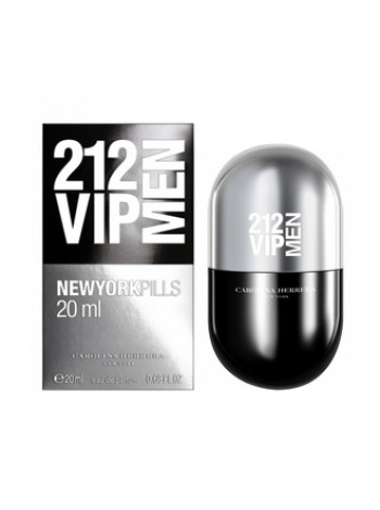 Carolina Herrera 212 VIP Men Pills туалетная вода 20 мл