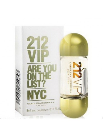 Carolina Herrera 212 VIP миниатюра 5 мл