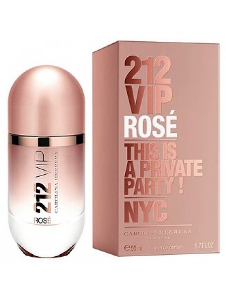 Carolina Herrera 212 VIP Rose парфюмированная вода 50 мл