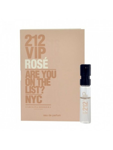 Carolina Herrera 212 VIP Rose пробник 1.5 мл