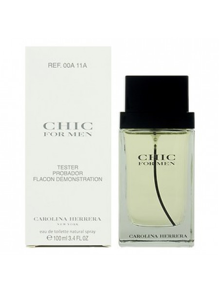 Carolina Herrera Chic For Men тестер (туалетная вода) 100 мл