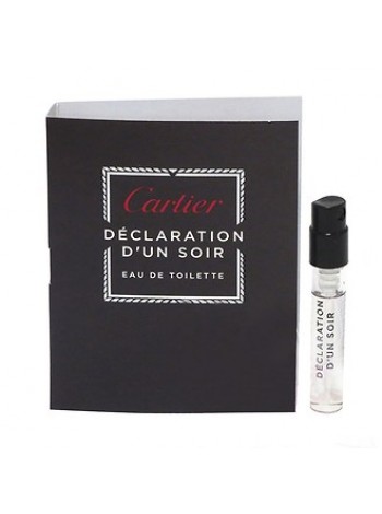 Cartier Declaration d'Un Soir пробник 1.5 мл