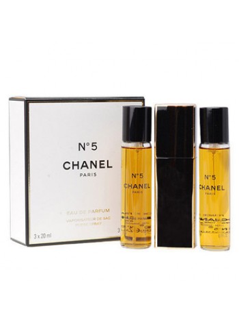 Chanel №5 парфюмированная вода 3x20 мл