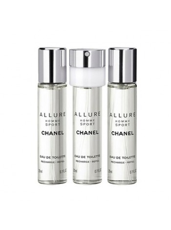 Chanel Allure Homme Sport Travel Spray 3x20 мл