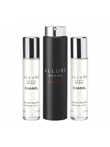 Chanel Allure Homme Sport корпус + туалетная вода 3*20 мл