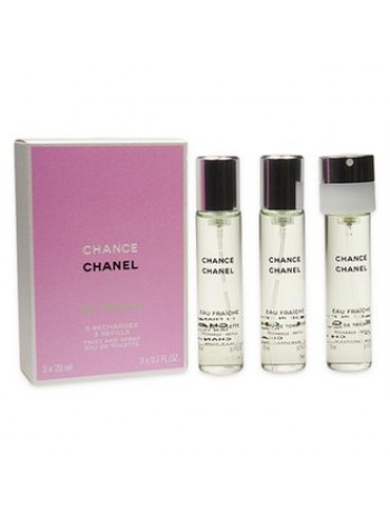 Chanel Chance Eau Fraiche запасной флакон 3х20 мл