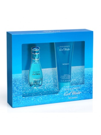 Davidoff Cool Water Woman Подарочный набор (туалетная вода 30 мл + гель для душа 75 мл)