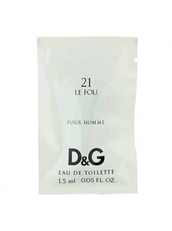 D&G Anthology Le Fou 21 пробник 1.5 мл