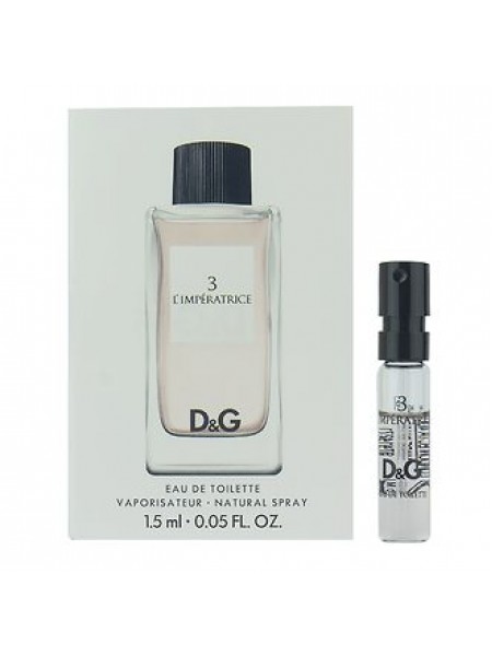 D&G Anthology L'Imperatrice 3 пробник 1.5 мл