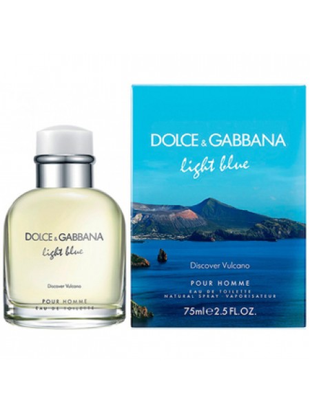 D&G Light Blue Discover Vulcano Pour Homme туалетная вода 75 мл