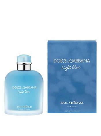 D&G Light Blue Eau Intense Pour Homme парфюмированная вода 200 мл