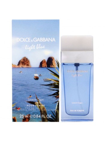 D&G Light Blue Love in Capri туалетная вода 25 мл