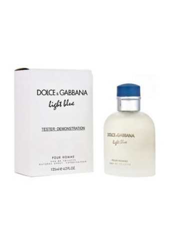 D&G Light Blue Pour Homme тестер с крышечкой (туалетная вода) 125 мл