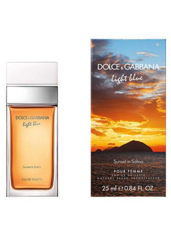 D&G Light Blue Sunset in Salina туалетная вода 25 мл