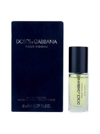 D&G Pour Homme миниатюра-спрей 8 мл